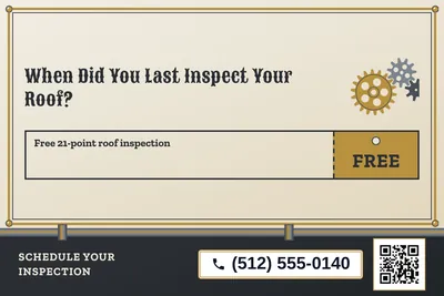 Steampunk · Coupon: When Did You Last Inspect Your Roof?