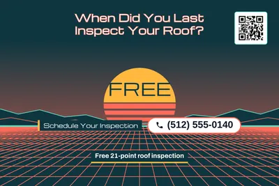 Synthwave · Big Offer: When Did You Last Inspect Your Roof?