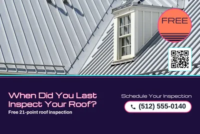 Synthwave · Photo Hero: When Did You Last Inspect Your Roof?