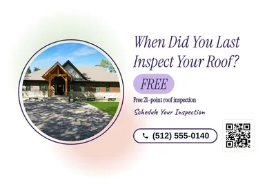 Soft watercolour · Photo Frame: When Did You Last Inspect Your Roof?