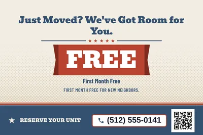 Vintage Americana · Big Offer: Just Moved? We've Got Room for You.