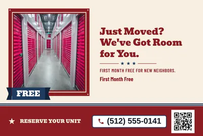 Vintage Americana · Photo Frame: Just Moved? We've Got Room for You.