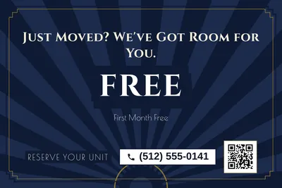 Art deco · Big Offer: Just Moved? We've Got Room for You.