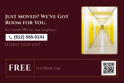 Art deco · Coupon: Just Moved? We've Got Room for You.