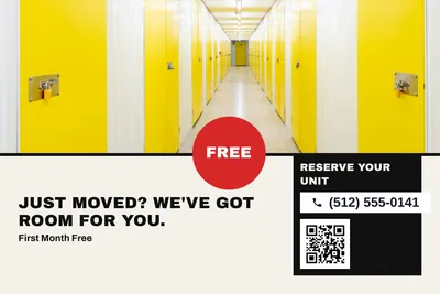Bauhaus · Photo Hero: Just Moved? We've Got Room for You.