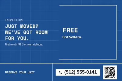Blueprint · Checklist: Just Moved? We've Got Room for You.