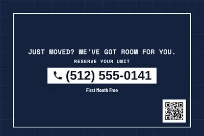 Blueprint · Phone Billboard: Just Moved? We've Got Room for You.