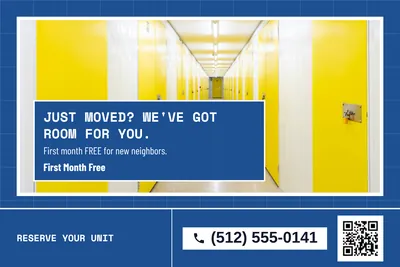 Blueprint · Photo Hero: Just Moved? We've Got Room for You.
