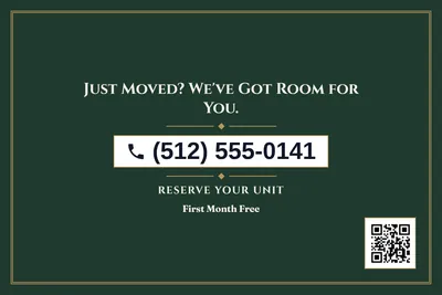 Classic · Phone Billboard: Just Moved? We've Got Room for You.