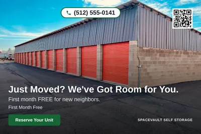 Clean Photo · Full Photo Overlay: Just Moved? We've Got Room for You.