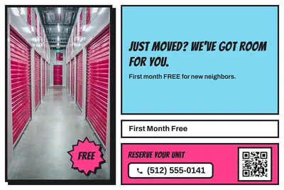Comic pop · Photo Frame: Just Moved? We've Got Room for You.