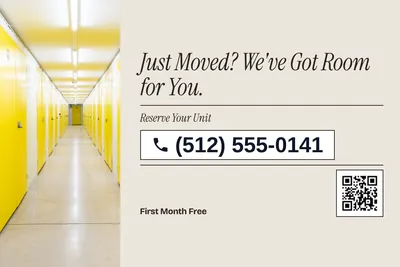 Contemporary · Phone Billboard: Just Moved? We've Got Room for You.