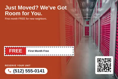 Local Offer · Coupon: Just Moved? We've Got Room for You.