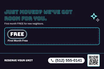 Neon night · Checklist: Just Moved? We've Got Room for You.