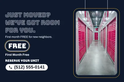 Neon night · Photo Frame: Just Moved? We've Got Room for You.