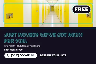 Neon night · Photo Hero: Just Moved? We've Got Room for You.