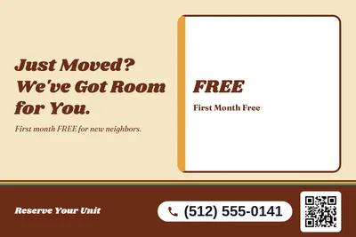Retro 70s · Checklist: Just Moved? We've Got Room for You.