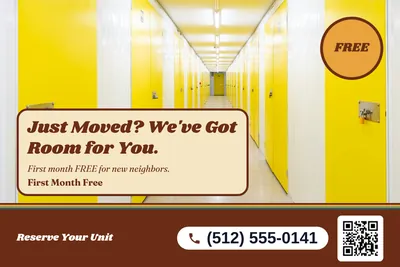 Retro 70s · Photo Hero: Just Moved? We've Got Room for You.