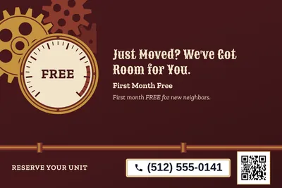 Steampunk · Big Offer: Just Moved? We've Got Room for You.