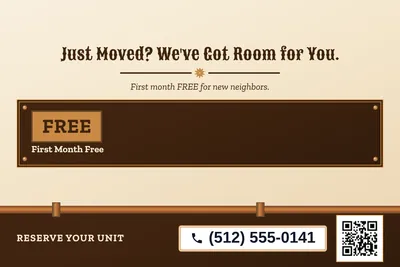 Steampunk · Offer Menu: Just Moved? We've Got Room for You.