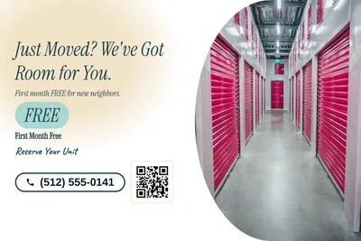 Soft watercolour · Split: Just Moved? We've Got Room for You.