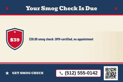 Vintage Americana · Checklist: Your Smog Check Is Due