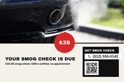 Bauhaus · Photo Hero: Your Smog Check Is Due