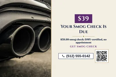 Classic · Split: Your Smog Check Is Due