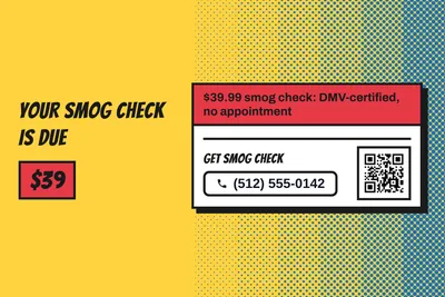 Comic pop · Checklist: Your Smog Check Is Due