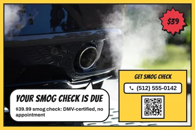 Comic pop · Photo Hero: Your Smog Check Is Due