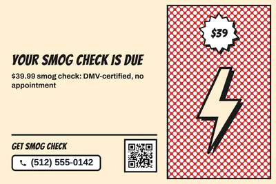 Comic pop · Split: Your Smog Check Is Due