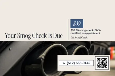 Contemporary · Split: Your Smog Check Is Due