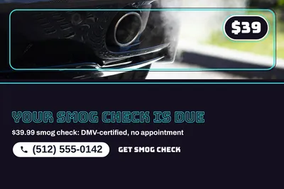 Neon night · Photo Hero: Your Smog Check Is Due