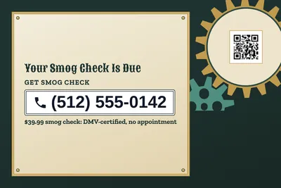 Steampunk · Phone Billboard: Your Smog Check Is Due