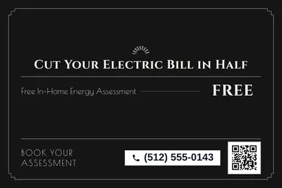 Art deco · Offer Menu: Cut Your Electric Bill in Half