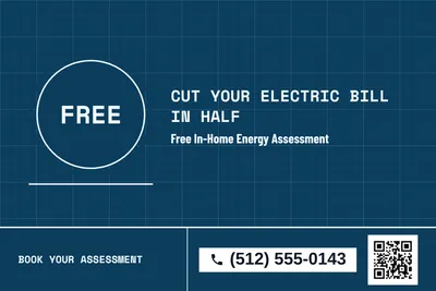 Blueprint · Big Offer: Cut Your Electric Bill in Half