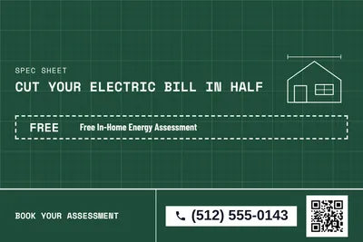 Blueprint · Coupon: Cut Your Electric Bill in Half