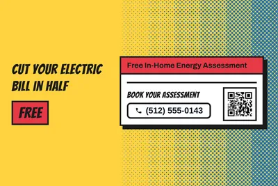 Comic pop · Checklist: Cut Your Electric Bill in Half