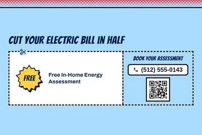 Comic pop · Coupon: Cut Your Electric Bill in Half