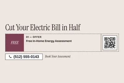 Contemporary · Coupon: Cut Your Electric Bill in Half