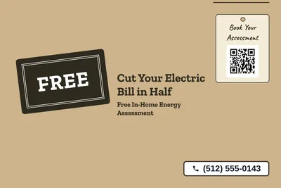 Kraft and stamp · Big Offer: Cut Your Electric Bill in Half