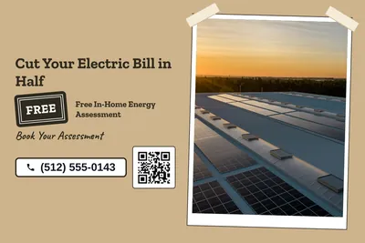Kraft and stamp · Split: Cut Your Electric Bill in Half