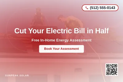 Modern Gradient · Radial Burst: Cut Your Electric Bill in Half