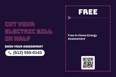 Neon night · Coupon: Cut Your Electric Bill in Half