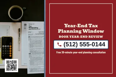 Vintage Americana · Phone Billboard: Year-End Tax Planning Window