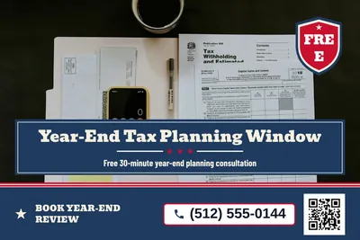Vintage Americana · Photo Hero: Year-End Tax Planning Window