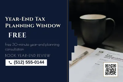 Art deco · Split: Year-End Tax Planning Window