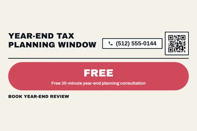 Bauhaus · Offer Menu: Year-End Tax Planning Window