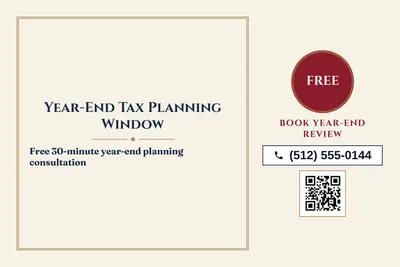 Classic · Checklist: Year-End Tax Planning Window