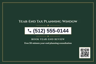 Classic · Phone Billboard: Year-End Tax Planning Window